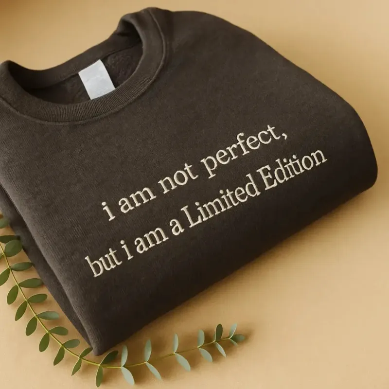 I am not perfect. But I am Limited Edition Shirt sold by Embroly