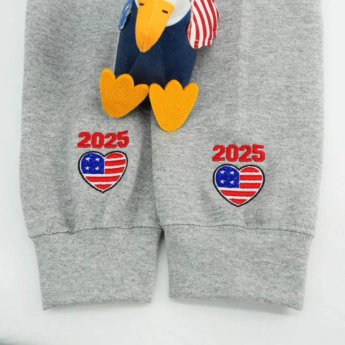 Embroidered 1776 American Flag Sweatshirt or Hoodie – 4th of July Patriotic Apparel sold by Embroly product image thumbnail 5