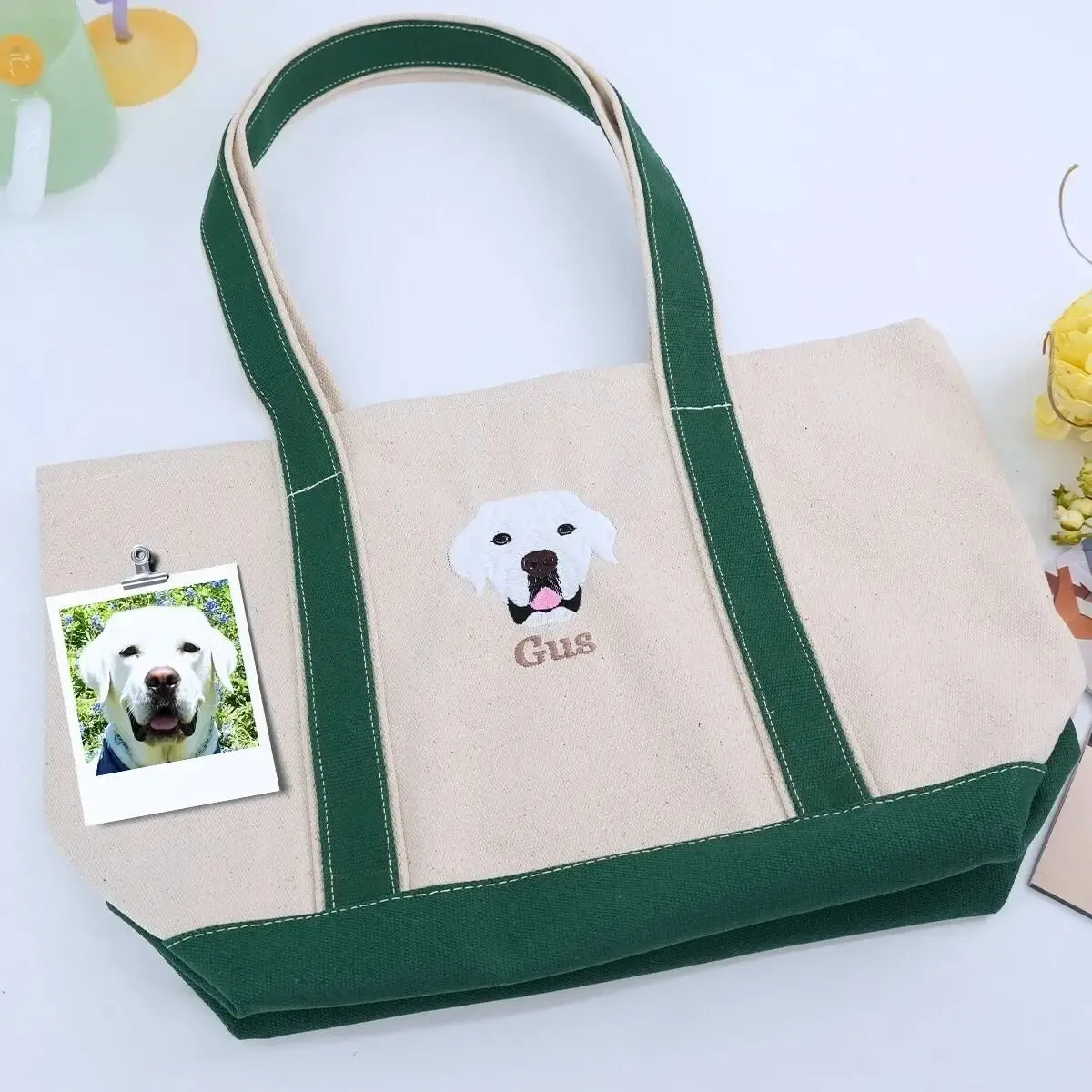 Dog Lover’s Favorite: Sweatshirt & Tote Bag Combo sold by Embroly product image thumbnail 5