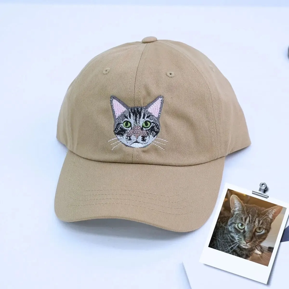 Purr-fect Pair: Hat & Tote Bag for Cat Enthusiasts sold by Embroly product image thumbnail 4