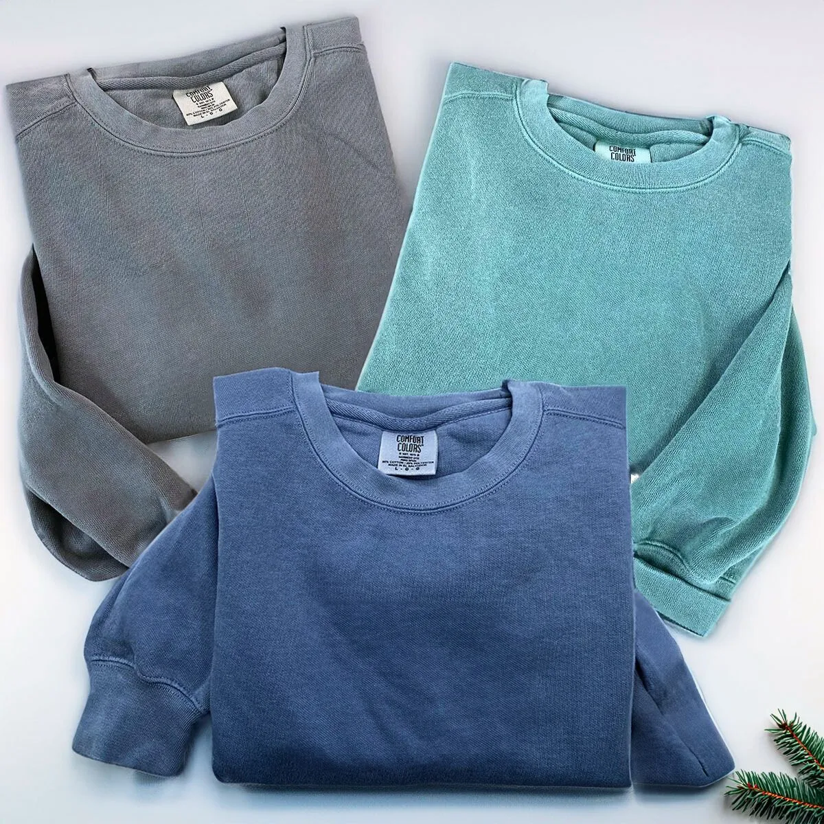 Premium Blank Crewneck Sweatshirt Triple Pack sold by Embroly