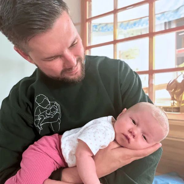 Proud Dad Multi-pack: Embroidered Crewneck Sweatshirts & Hoodies sold by Embroly product image thumbnail 3