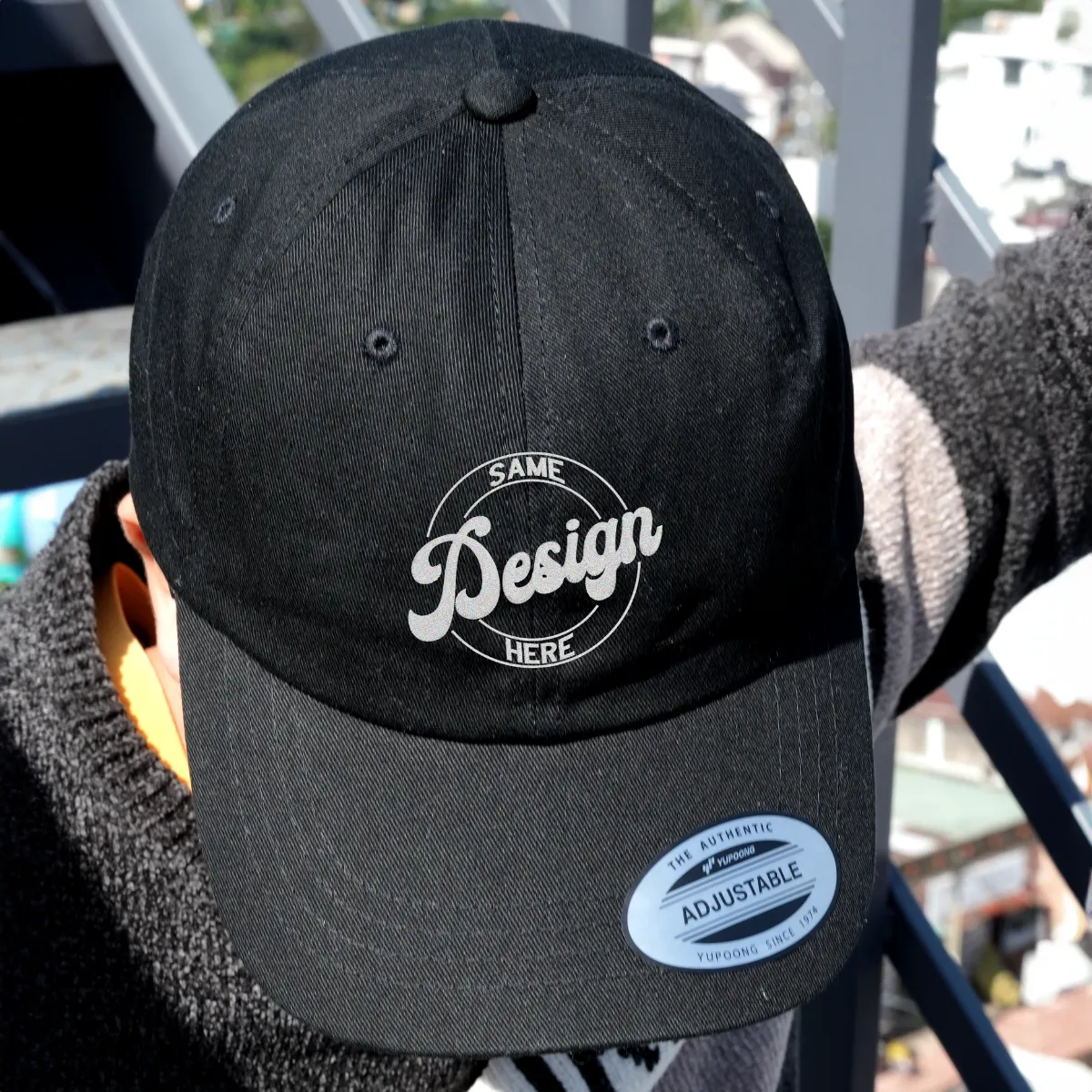 Custom Embroidered Cat Hat with Same Design sold by Embroly product image thumbnail 5