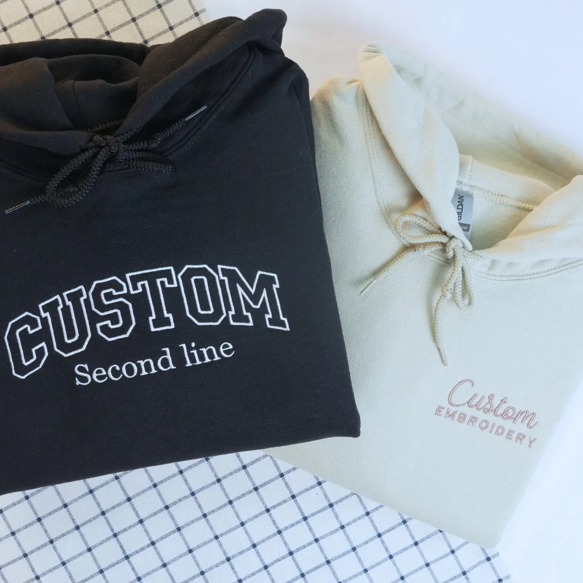 Custom Embroidered Team Club Name Hoodie sold by Embroly product image thumbnail 4