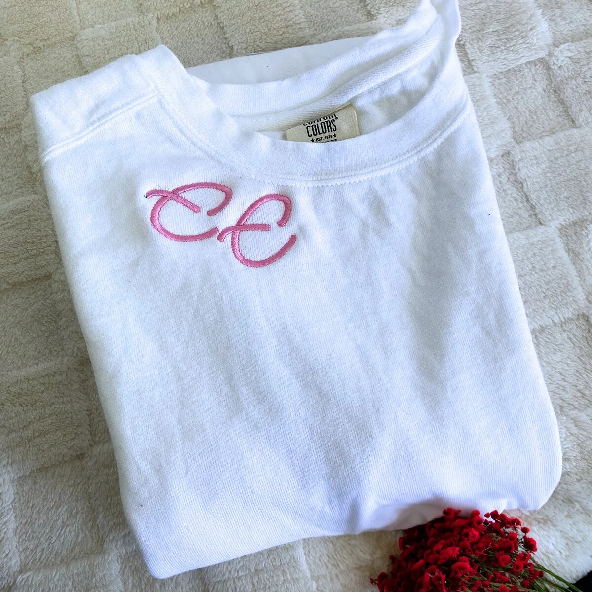 Custom Embroidered Neckline Collar T-Shirt sold by Embroly product image thumbnail 5