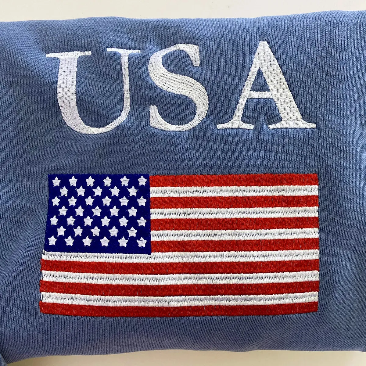 Embroidered Flag of the United States Shirt sold by Embroly product image thumbnail 3