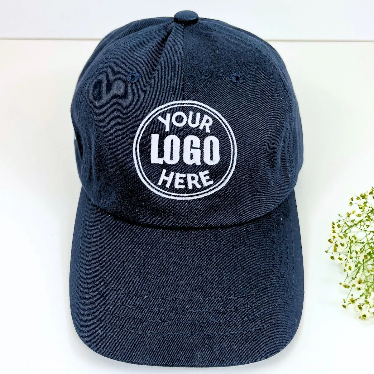 Custom Hats with Company Logo - Embroidered Business Logo sold by Embroly product image thumbnail 4