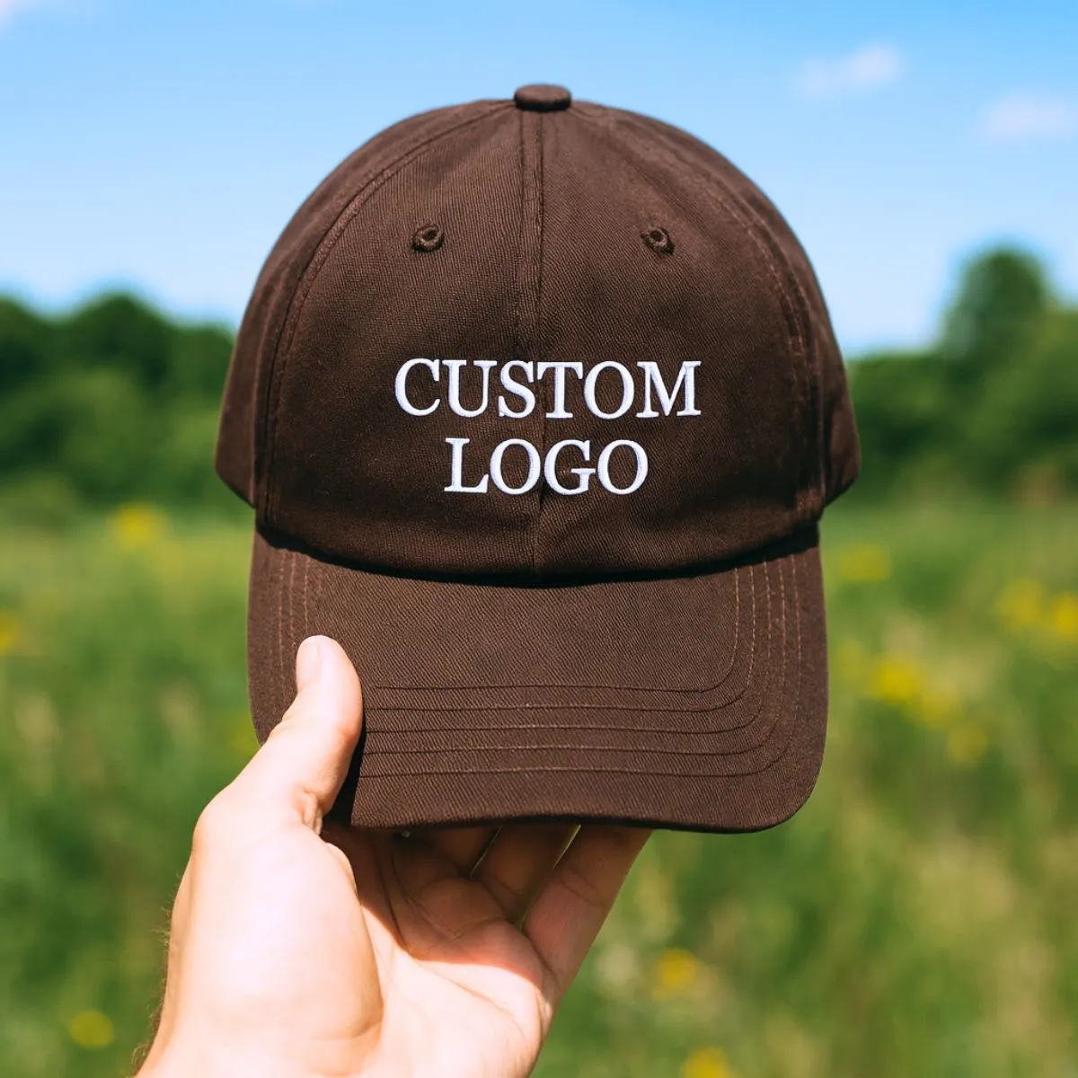 Custom Hats with Company Logo - Embroidered Business Logo sold by Embroly product image thumbnail 3