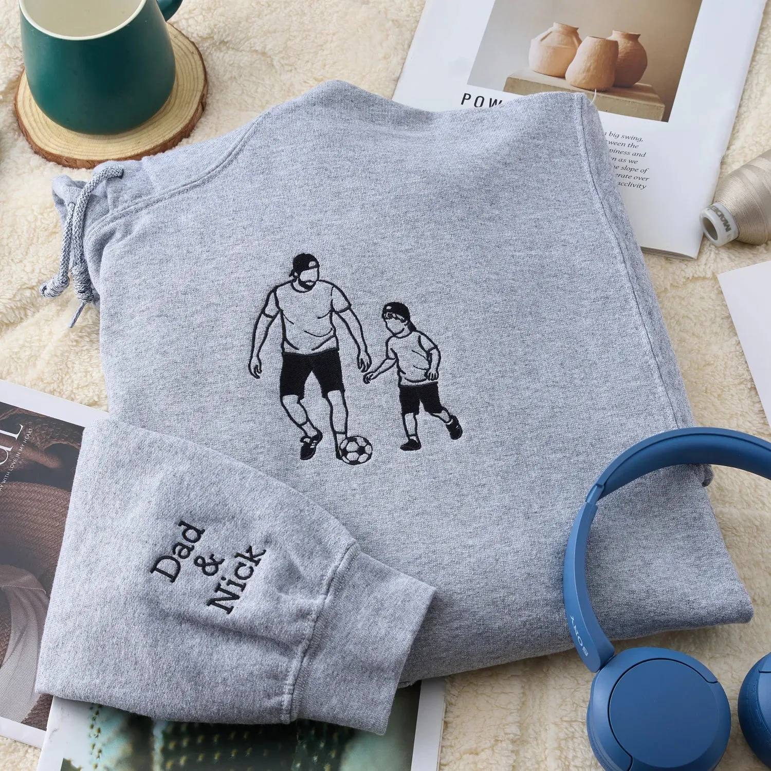 Your Dad Is My Cardio Sweatshirt / Hoodie - Embroidered sold by Embroly product image thumbnail 2