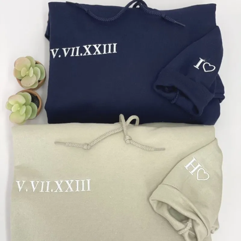 Personalized Gifts for Husband for Anniversary Sweatshirt or Hoodie sold by Embroly