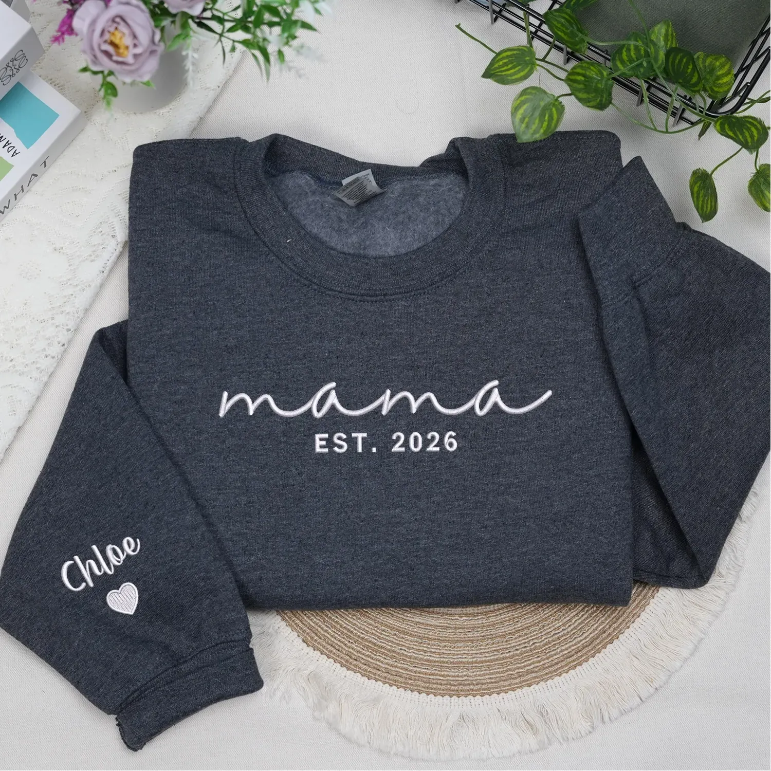 Grandma Sweatshirt - Mother’s Day Gift for Mother-in-Law from Daughter-in-Law sold by Embroly product image thumbnail 2