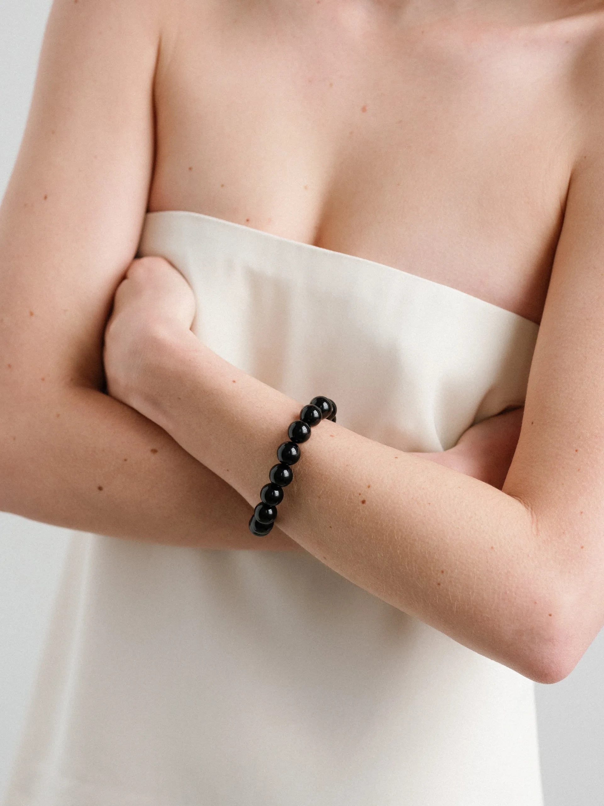 Grande Boule Bracelet Black Tourmaline sold by Lisbeth Jewelry product image thumbnail 4