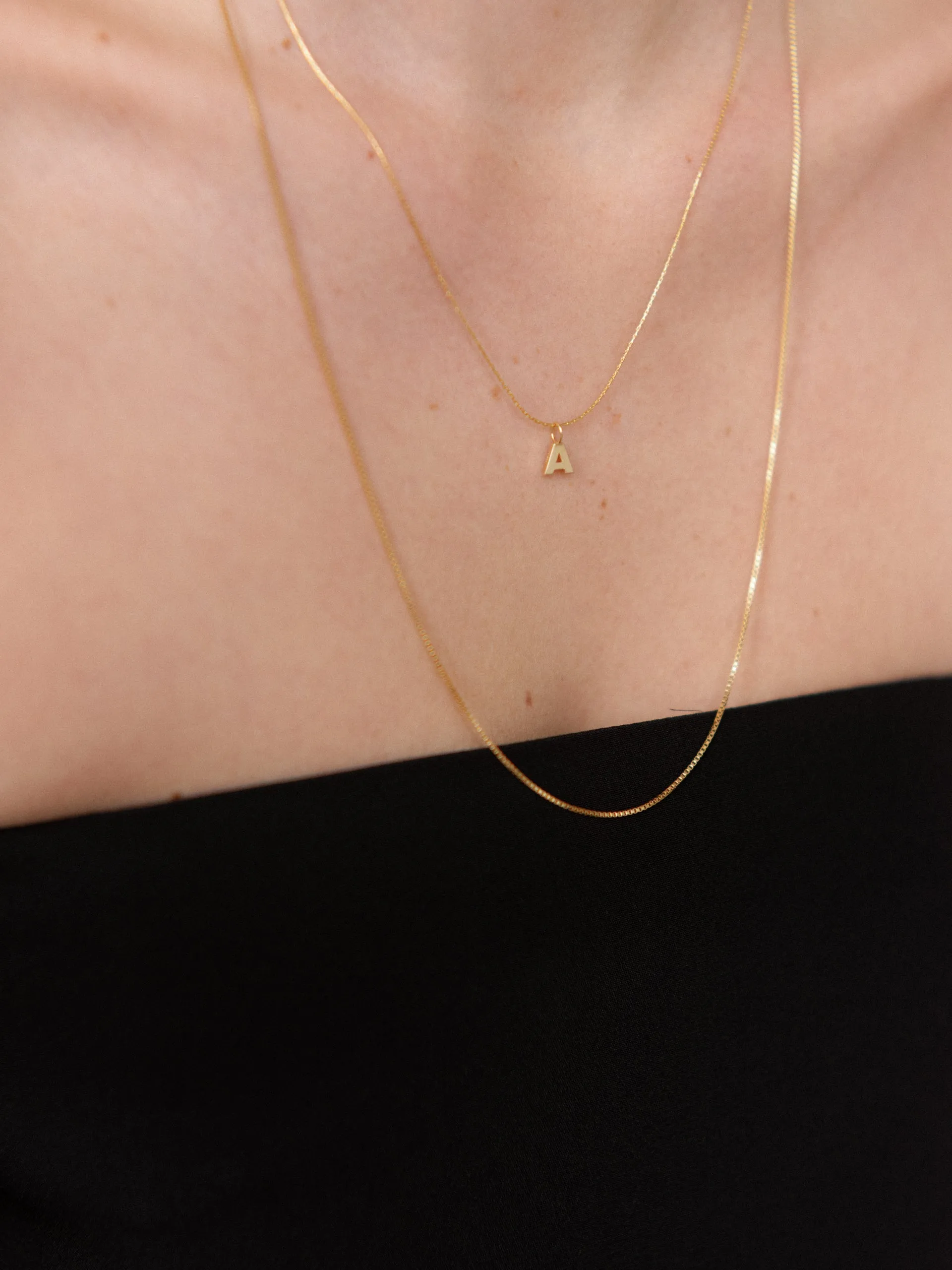 14K Gold Initial Charm | Online Exclusive sold by Lisbeth Jewelry product image thumbnail 2