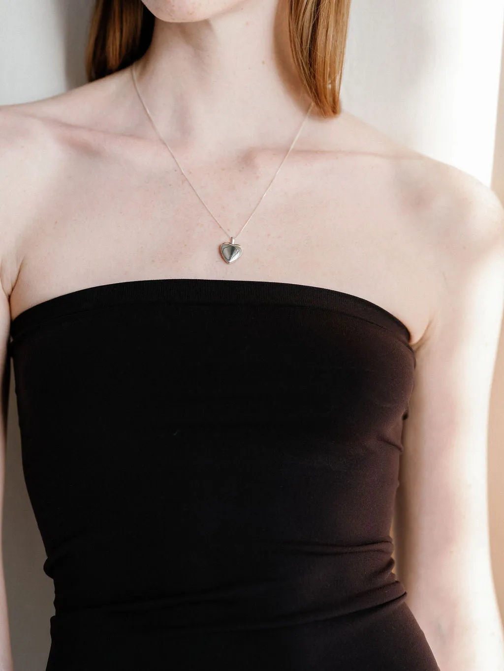 Classic Heart Locket Silver sold by Lisbeth Jewelry product image thumbnail 2