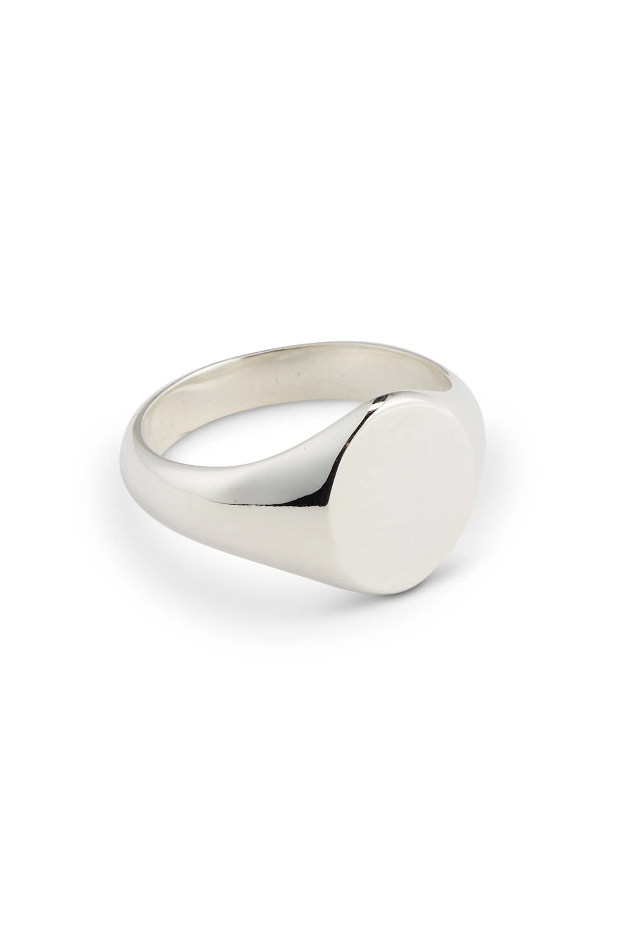 Classic Signet Ring Silver sold by Lisbeth Jewelry product image thumbnail 5