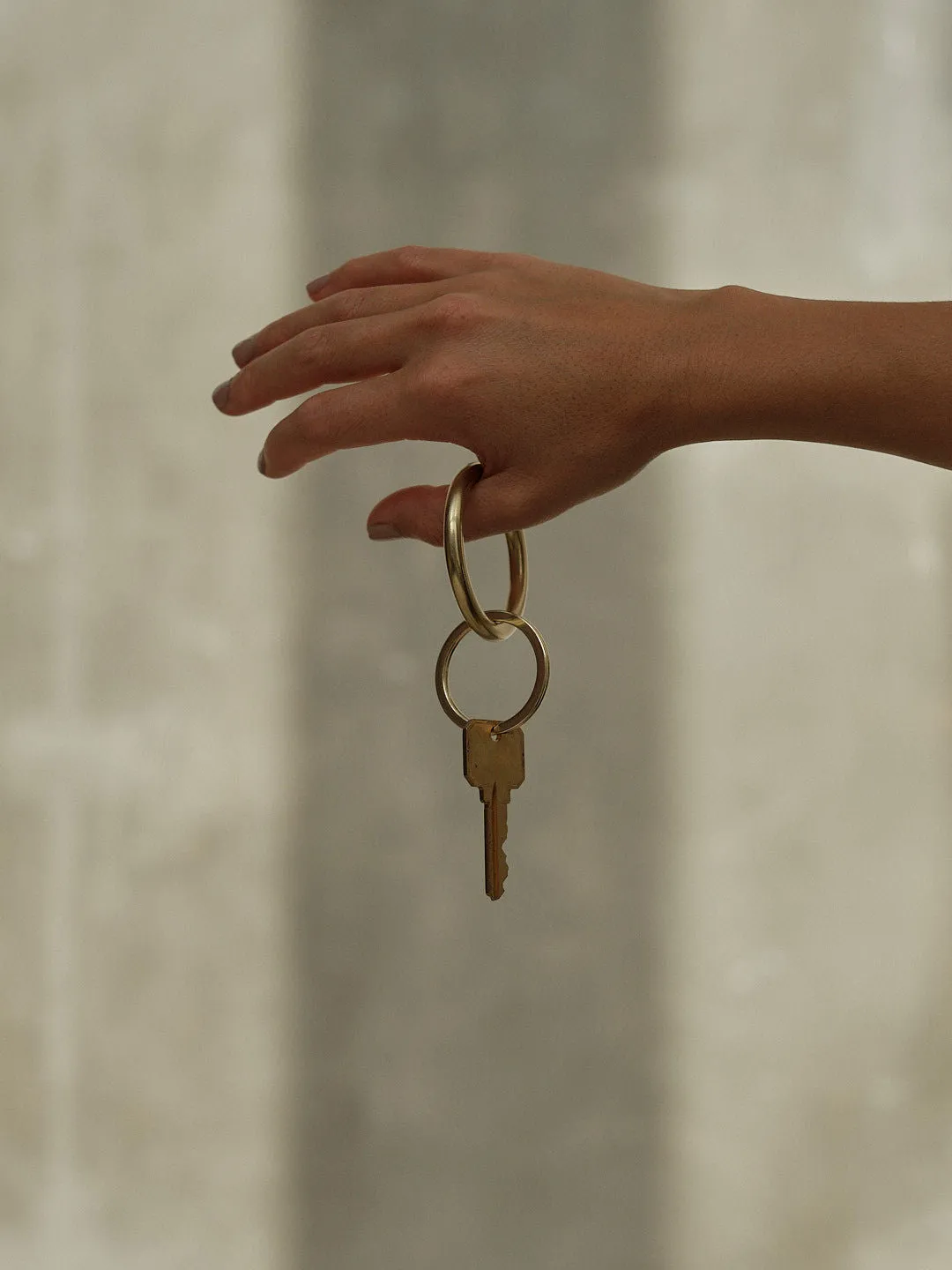 Key Ring No 1 Brass sold by Lisbeth Jewelry product image thumbnail 2