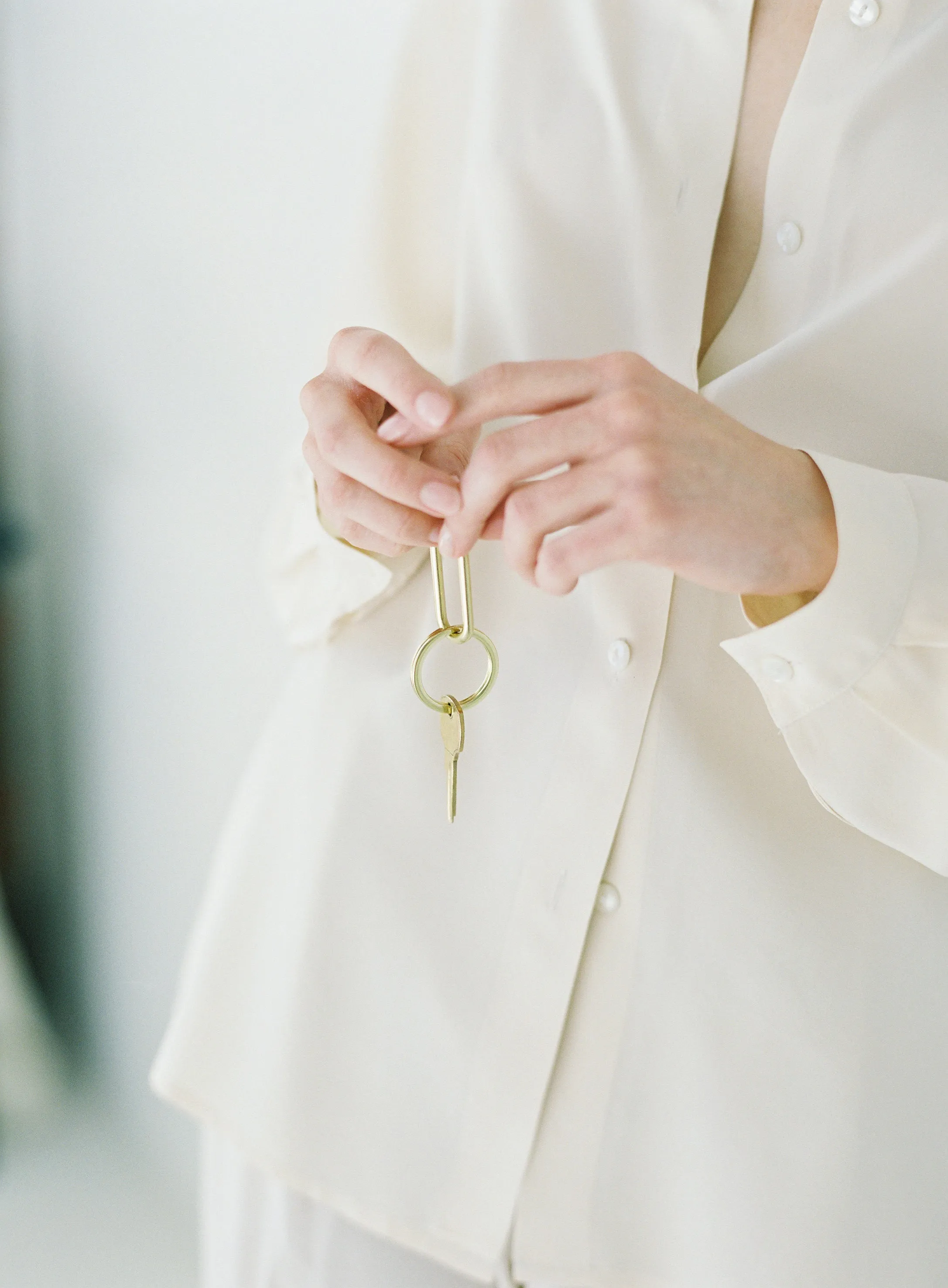 Key Ring No 2 Brass sold by Lisbeth Jewelry product image thumbnail 2