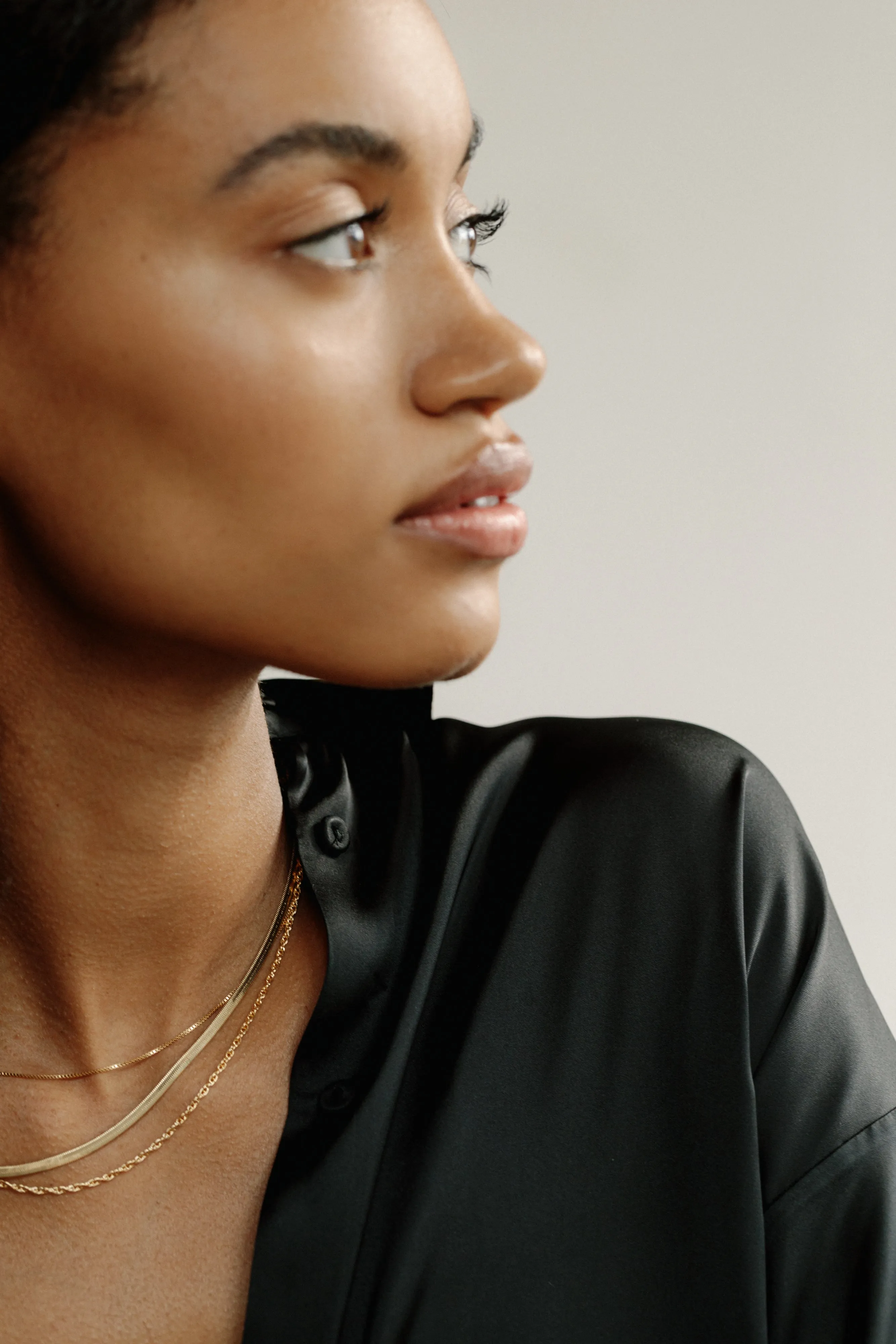 Herringbone Chain Gold sold by Lisbeth Jewelry product image thumbnail 2