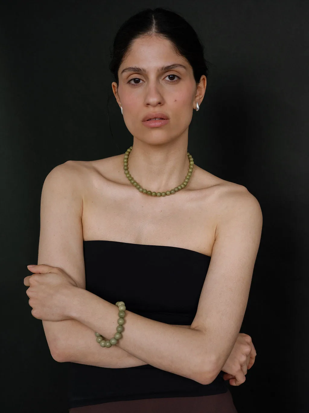 Grande Boule Bracelet Avocado sold by Lisbeth Jewelry product image thumbnail 2