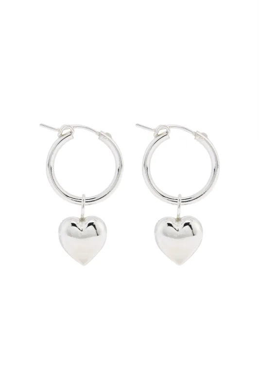 Lucia Hoops Silver | Online Exclusive made by Lisbeth Jewelry