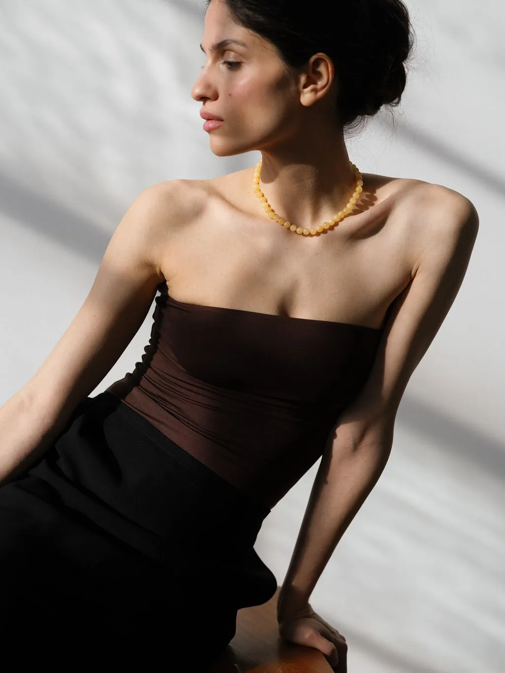 Classic Boule Honey Jade sold by Lisbeth Jewelry product image thumbnail 3