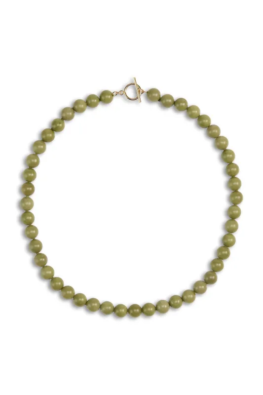 Classic Boule Avocado made by Lisbeth Jewelry