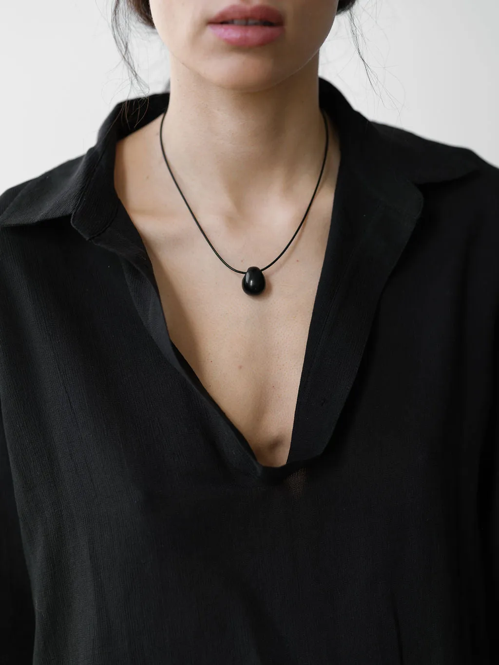 Marcel | Black Agate sold by Lisbeth Jewelry product image thumbnail 2