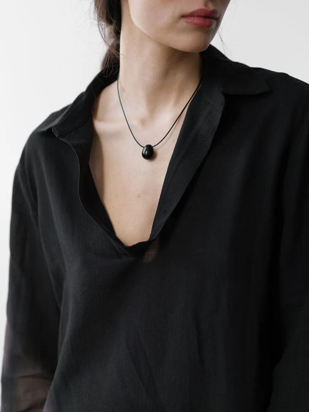 Marcel | Black Agate sold by Lisbeth Jewelry product image thumbnail 3