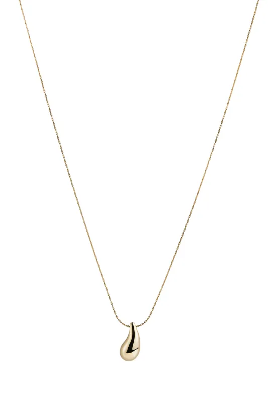 Lacrima Necklace 14k Gold | Online Exclusive made by Lisbeth Jewelry