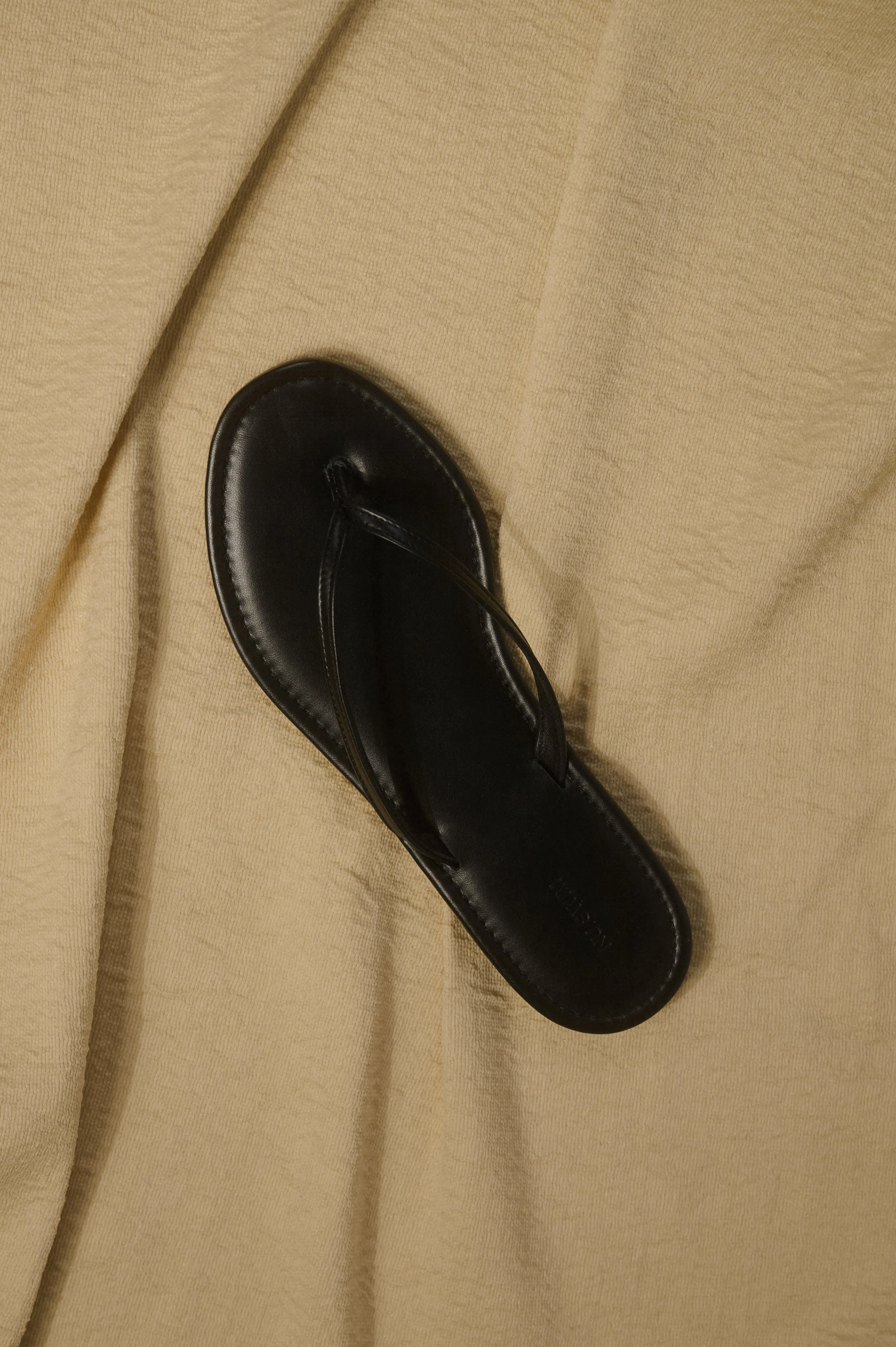 Zoom Sandal, Black Calf sold by Nu Swim
