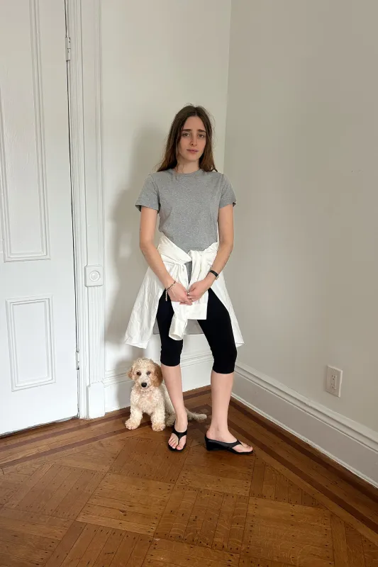 Organic Cotton Capri Legging made by Nu Swim