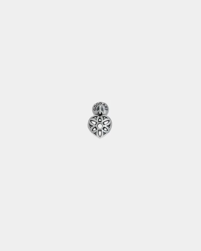 Love Ya To Pieces Earring - Rosette Heart made by Good Art Hlywd