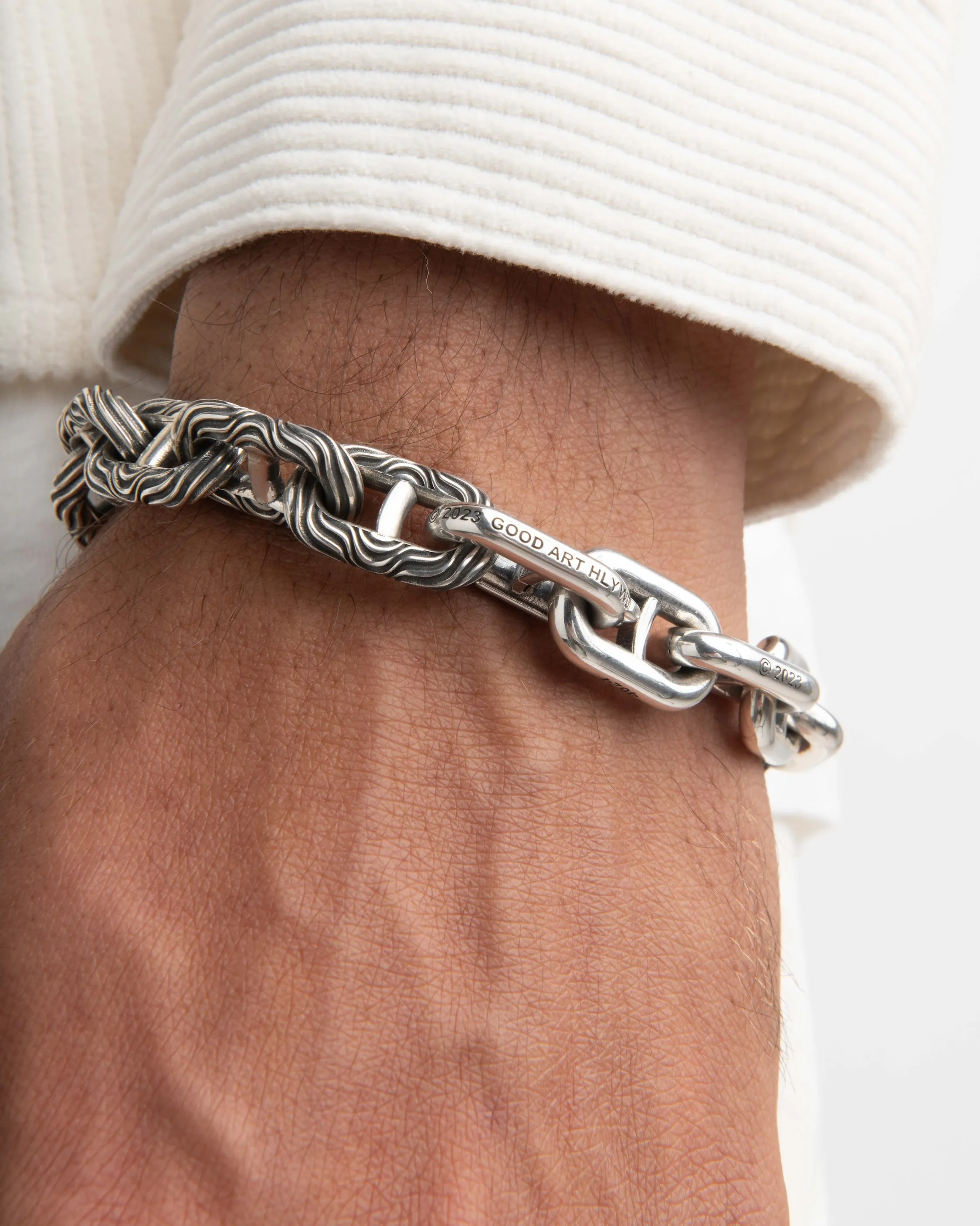 Model 22 Bracelet | Mixed Motif - A sold by Good Art Hlywd product image thumbnail 3