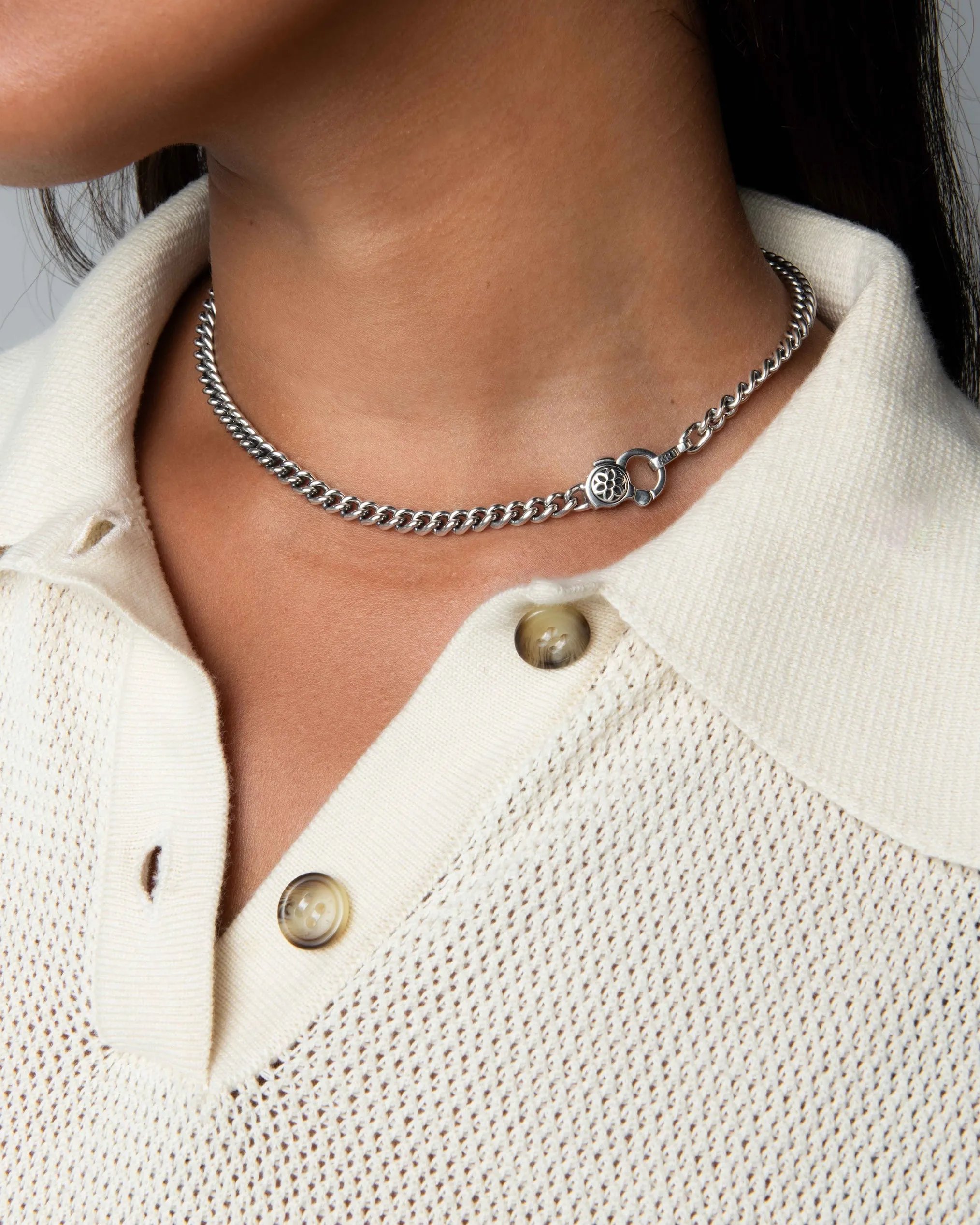 Curb Chain Necklace - AA sold by Good Art Hlywd product image thumbnail 2