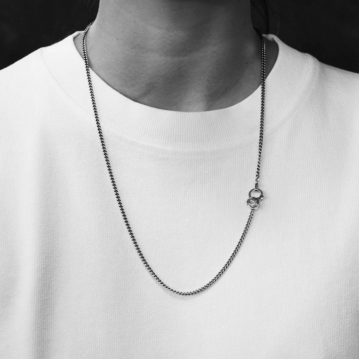 Curb Chain Necklace - 4A sold by Good Art Hlywd product image thumbnail 3