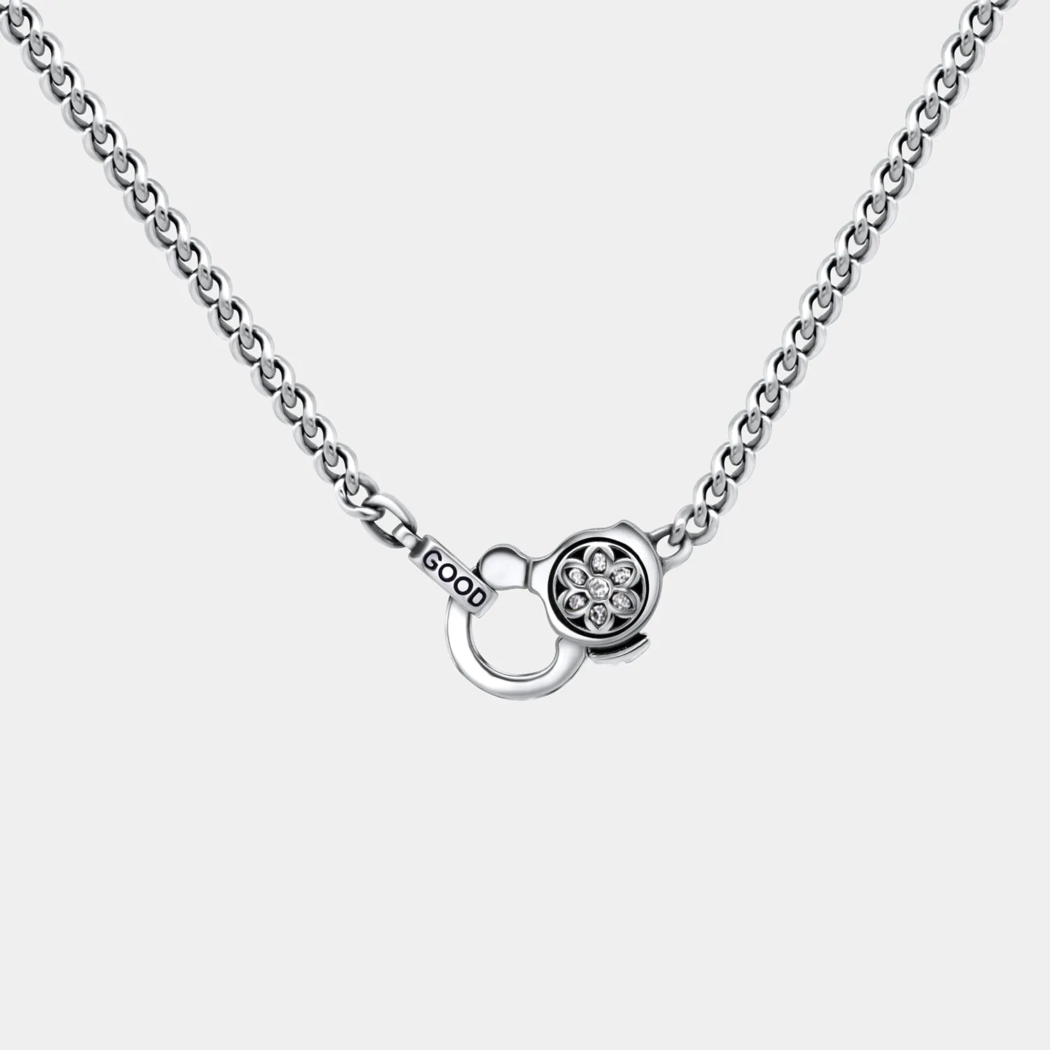 Curb Chain Necklace - 4A sold by Good Art Hlywd product image thumbnail 5