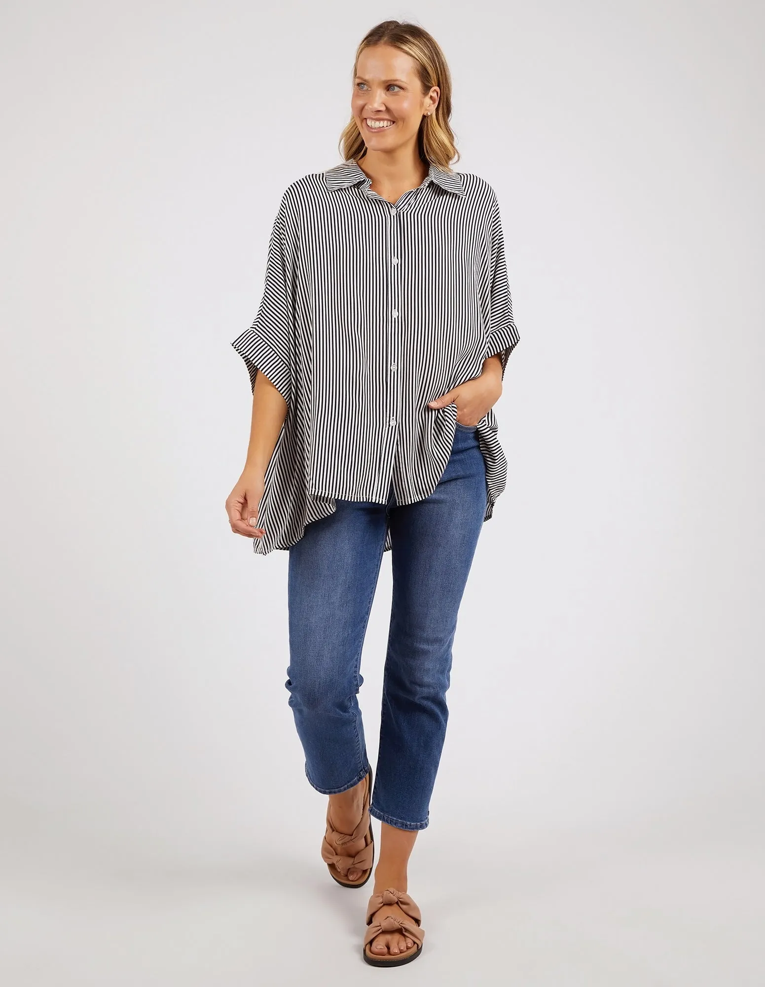 Luna Shirt Navy sold by Elm Lifestyle product image thumbnail 2