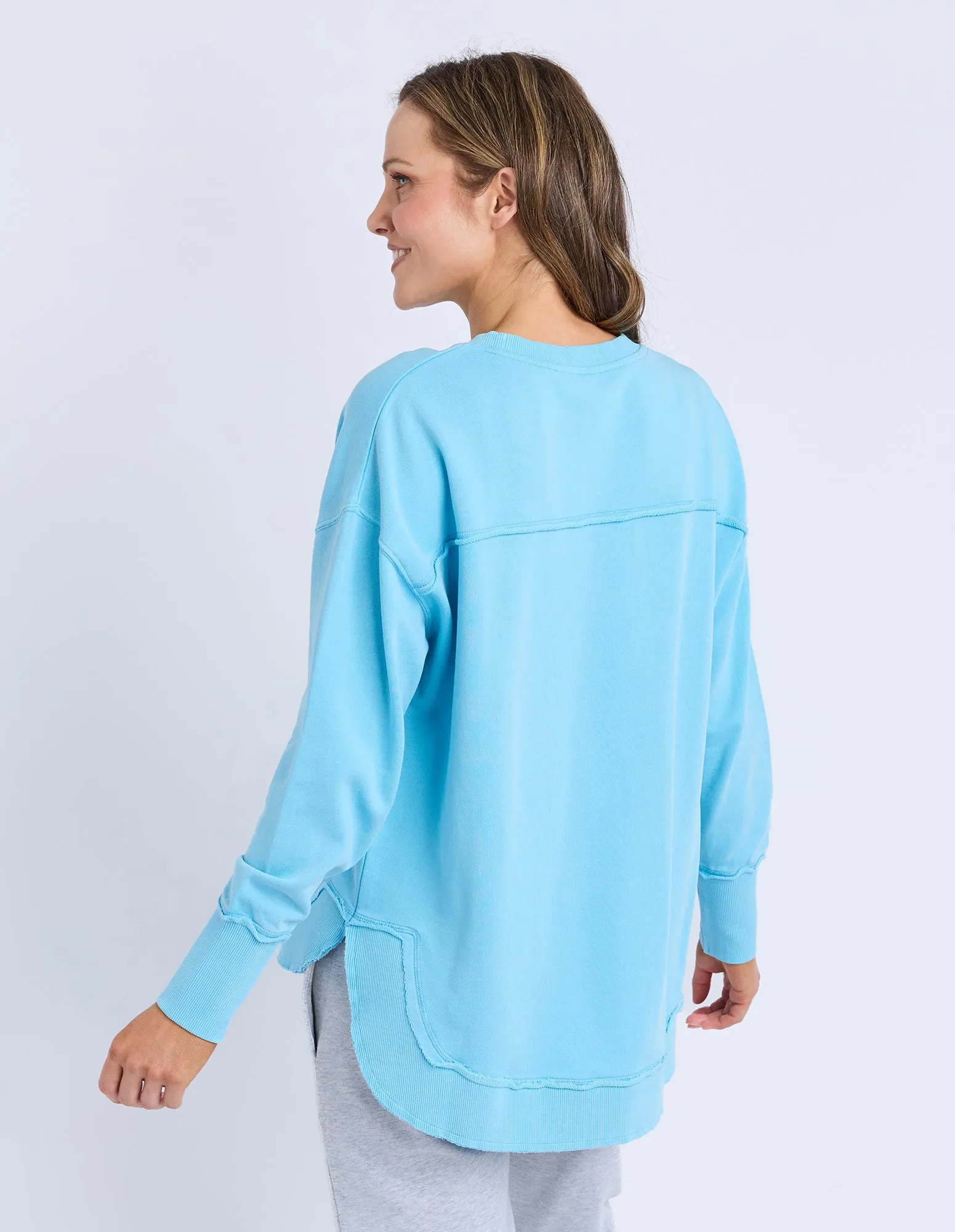 One Heart Crew Spray Blue sold by Elm Lifestyle product image thumbnail 3