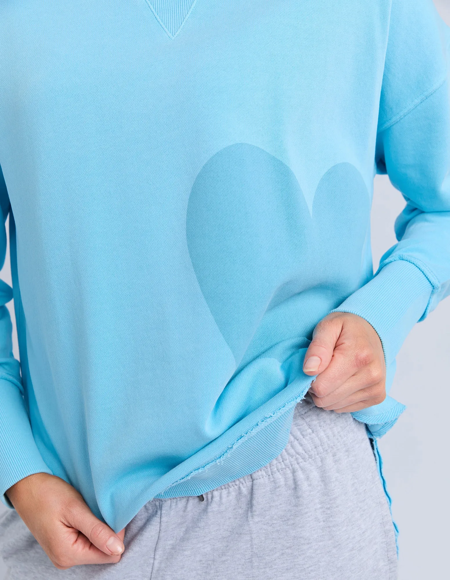 One Heart Crew Spray Blue sold by Elm Lifestyle product image thumbnail 5