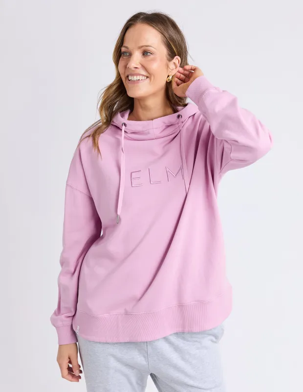 Established Hoodie Peony Pink sold by Elm Lifestyle