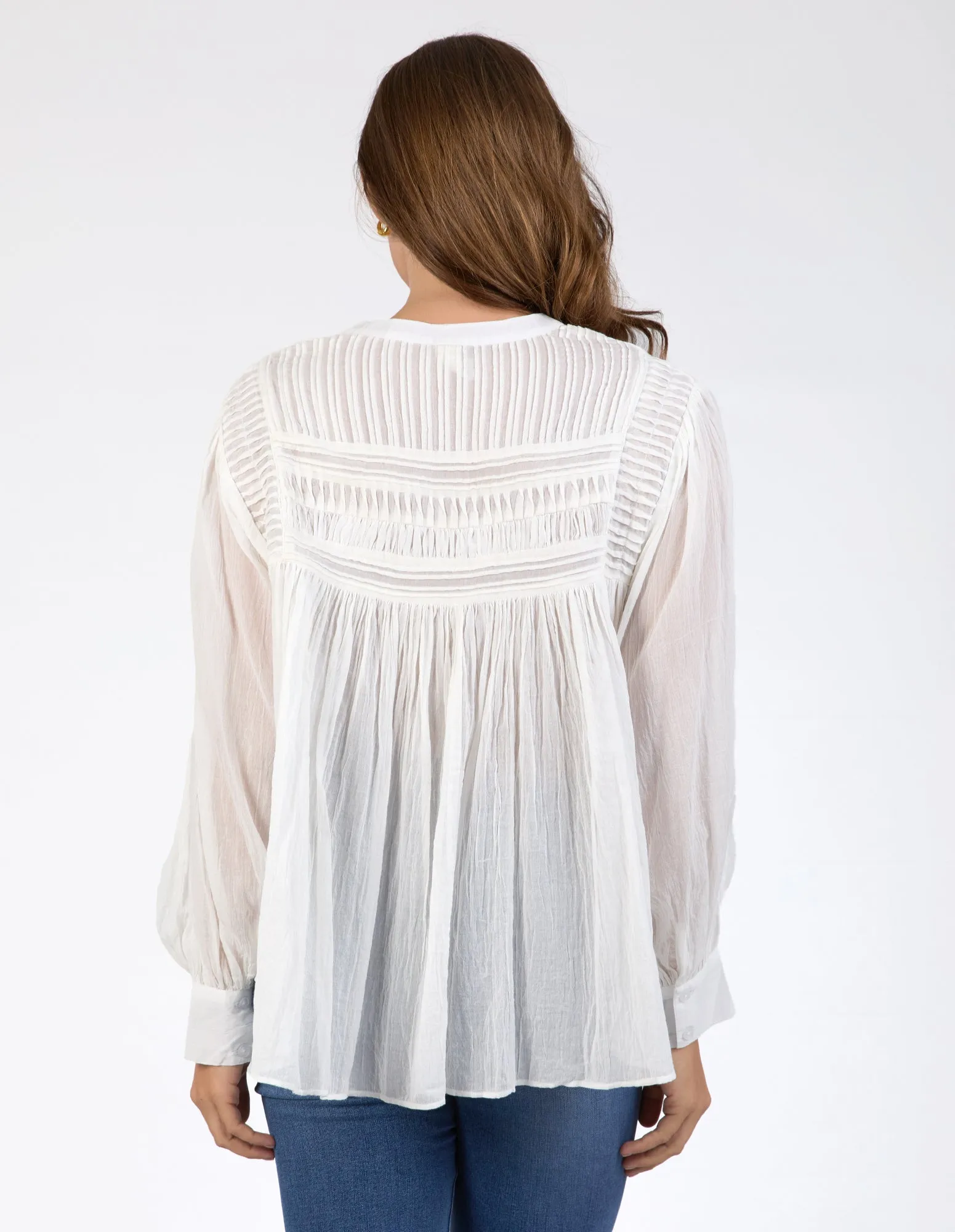 Montana Blouse Marshmallow sold by Elm Lifestyle product image thumbnail 4