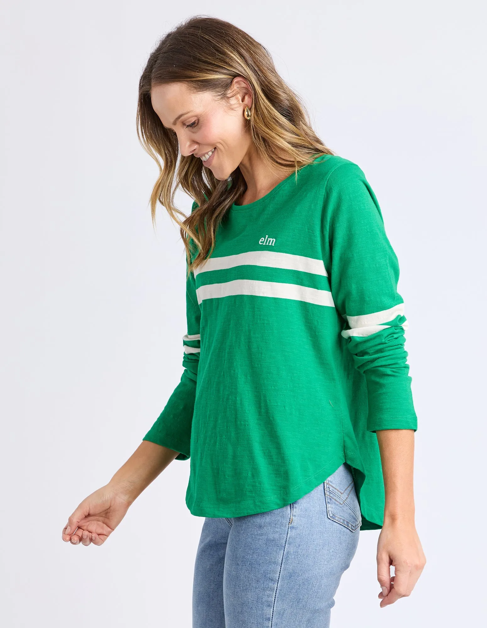 Adora Long Sleeve Pine Green sold by Elm Lifestyle product image thumbnail 4