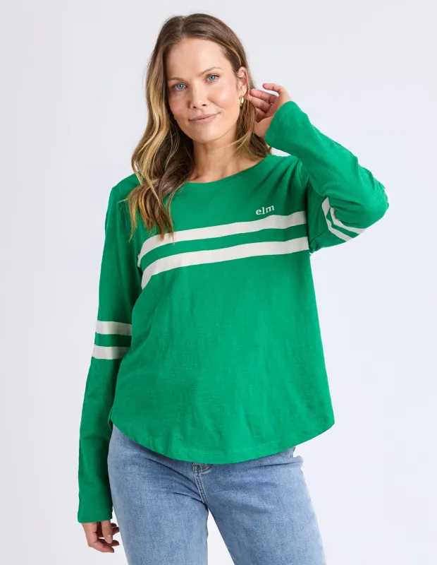 Adora Long Sleeve Pine Green sold by Elm Lifestyle