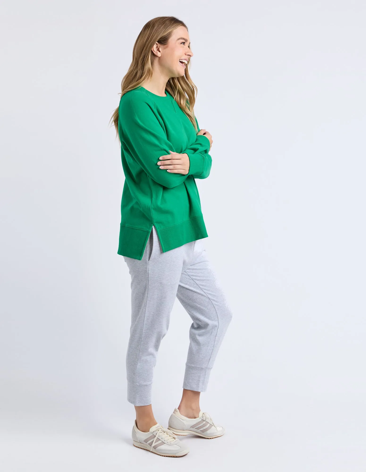 Melbourne Crew Pine Green sold by Elm Lifestyle product image thumbnail 5