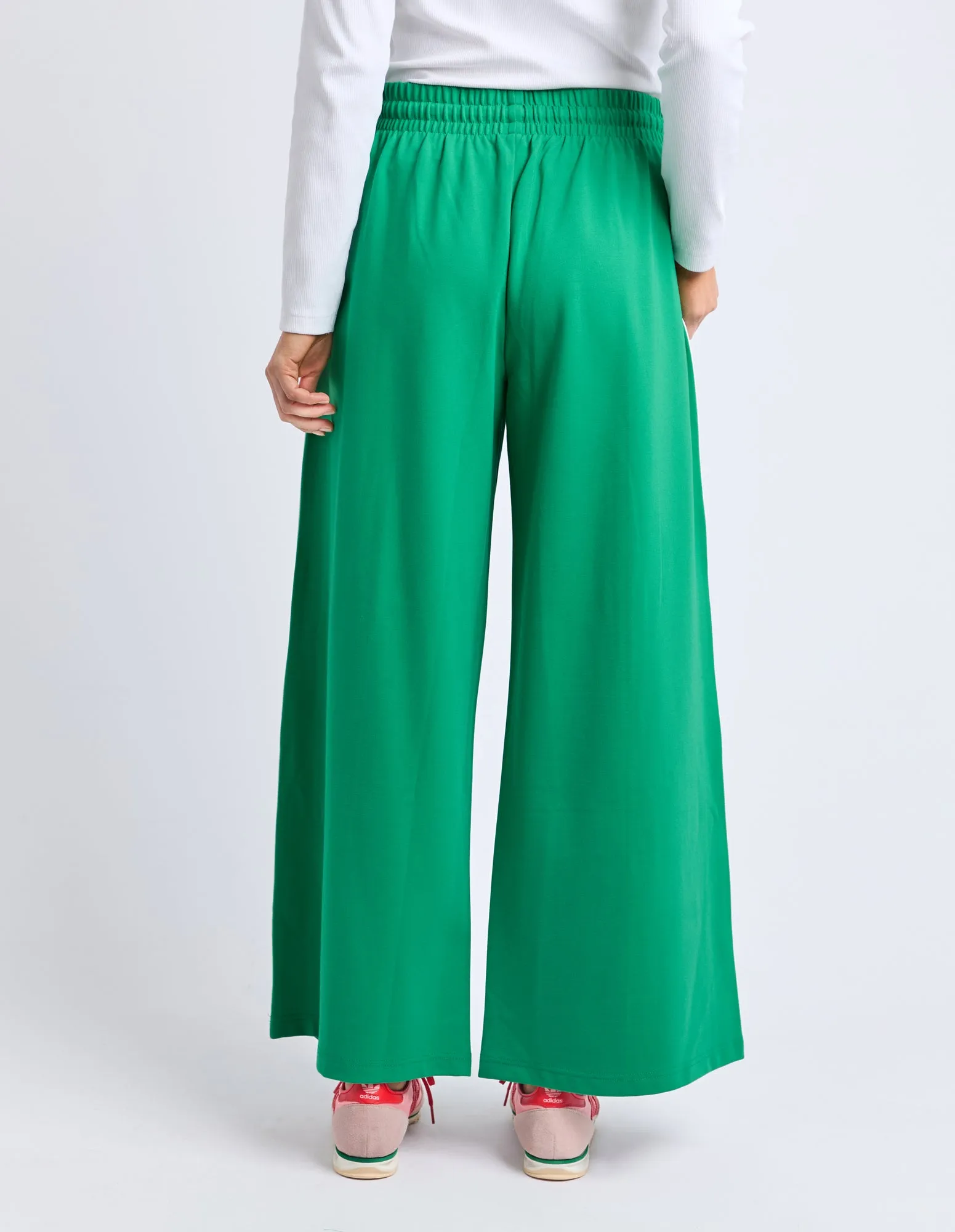 Carmen Wide Leg Pant Pine Green sold by Elm Lifestyle product image thumbnail 3