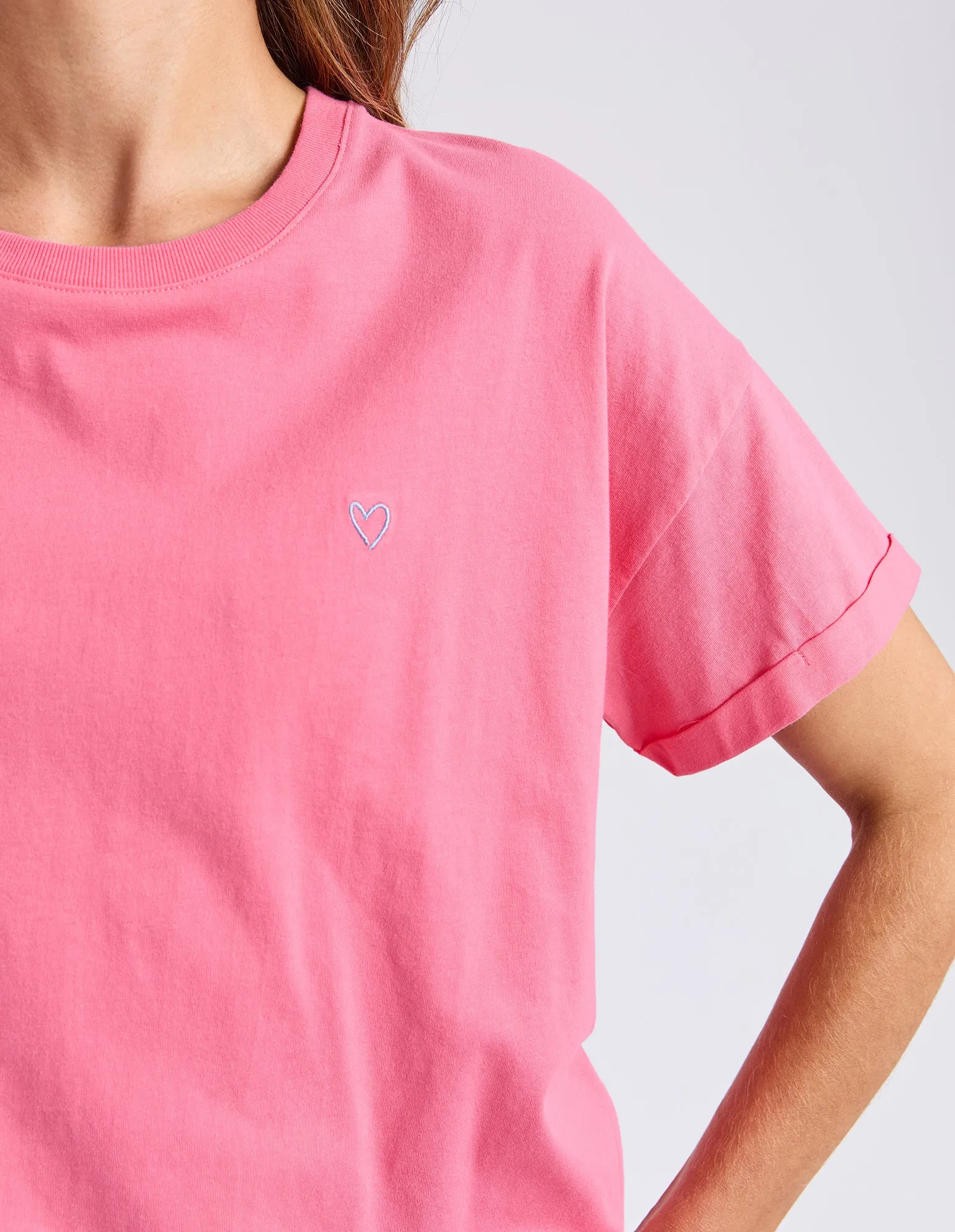 Halli Short Sleeve Tee Azalia Pink sold by Elm Lifestyle product image thumbnail 5