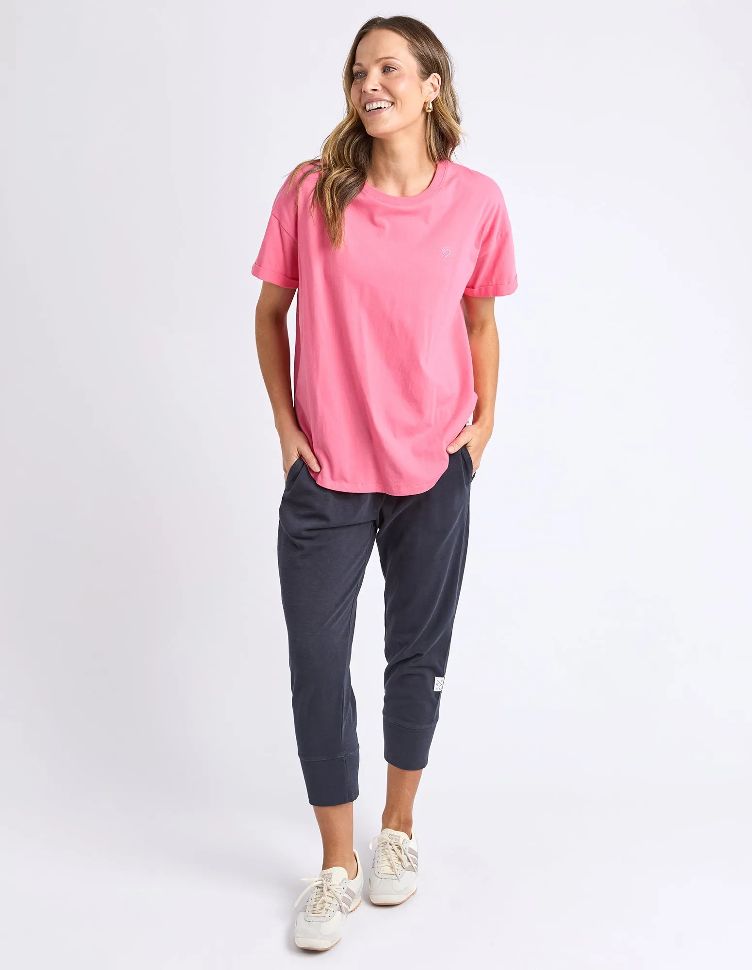 Halli Short Sleeve Tee Azalia Pink sold by Elm Lifestyle product image thumbnail 2