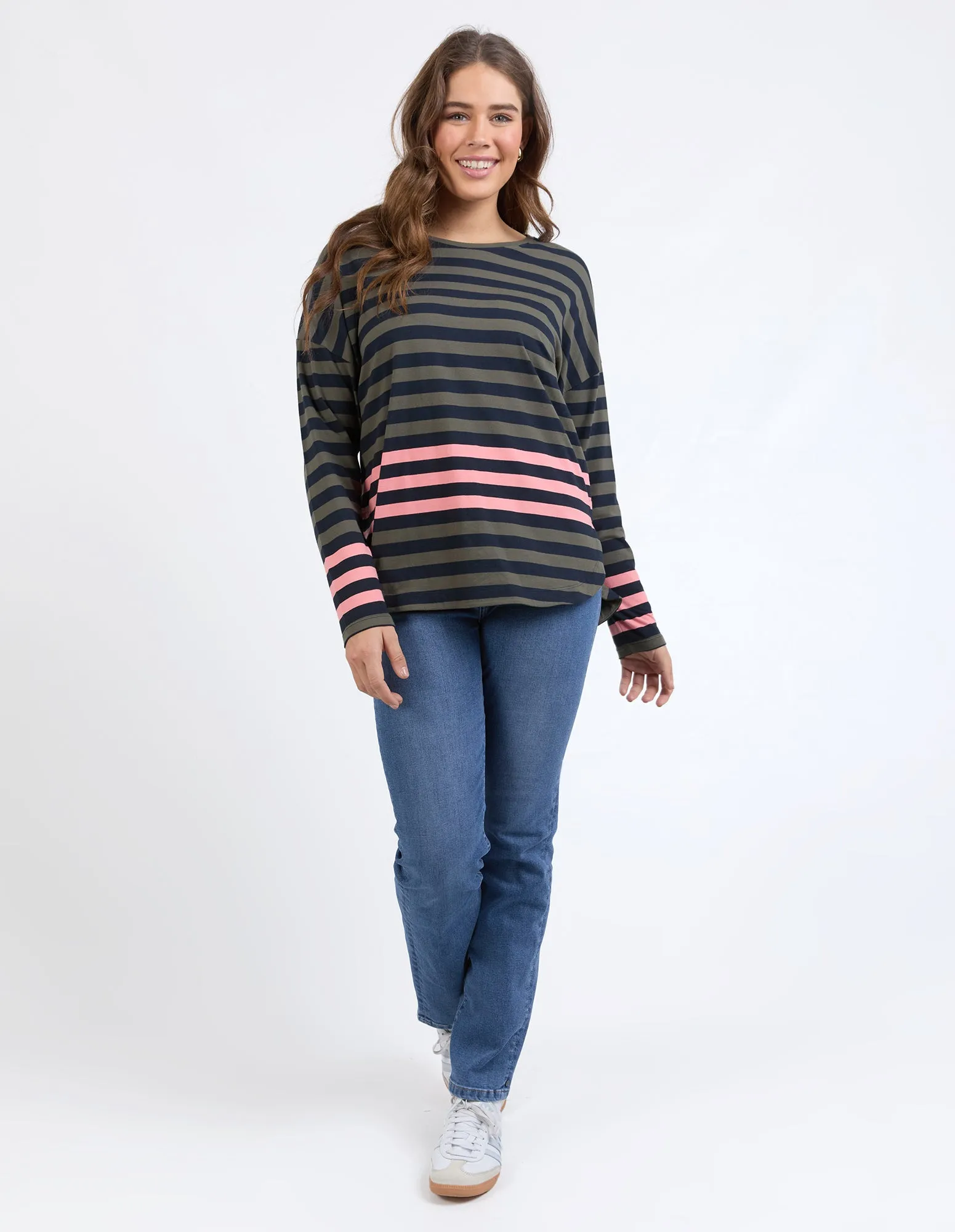 Turn Back Long Sleeve Tee Cosy Coral sold by Elm Lifestyle product image thumbnail 3