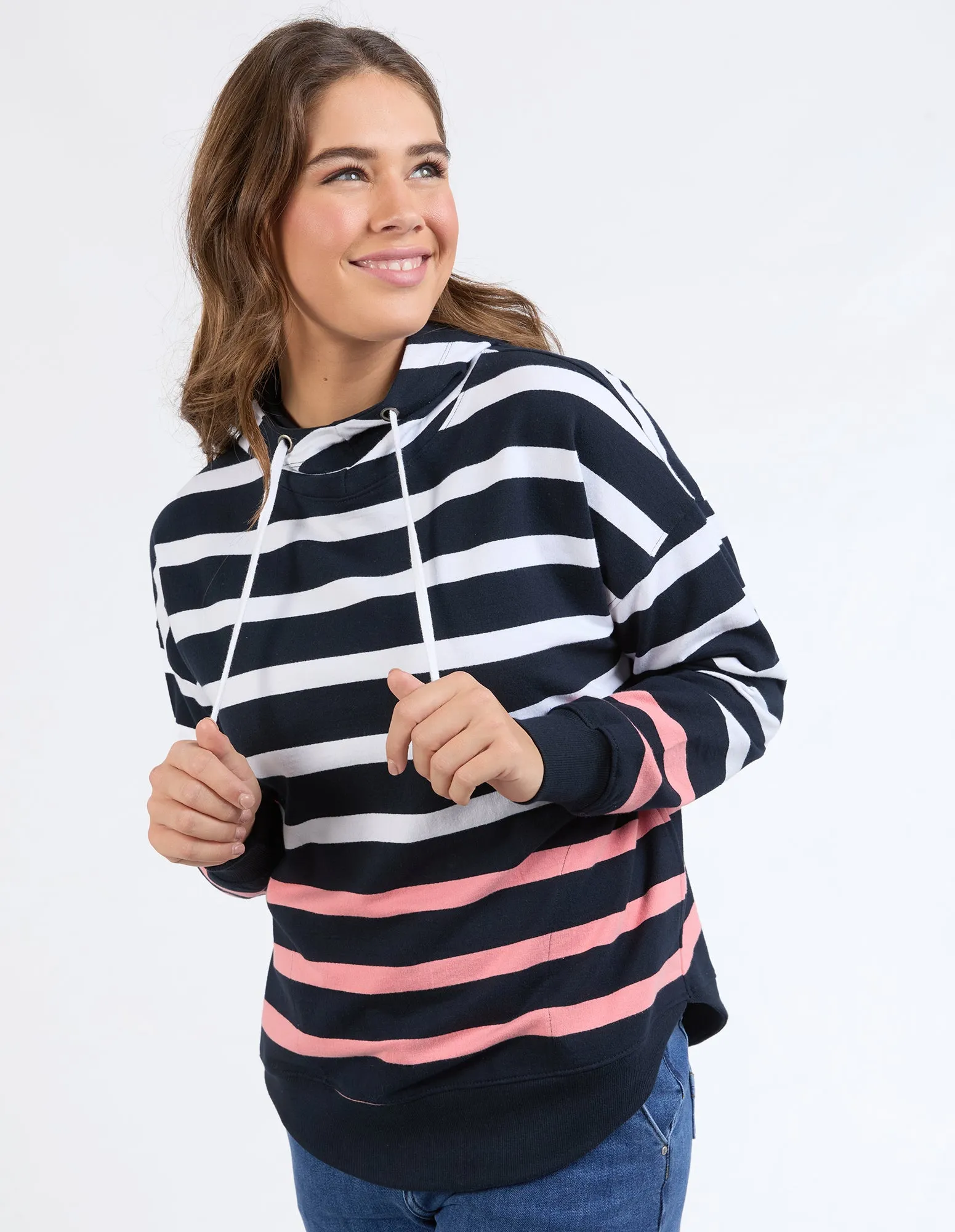 Turn Back Hoodie Navy sold by Elm Lifestyle product image thumbnail 4