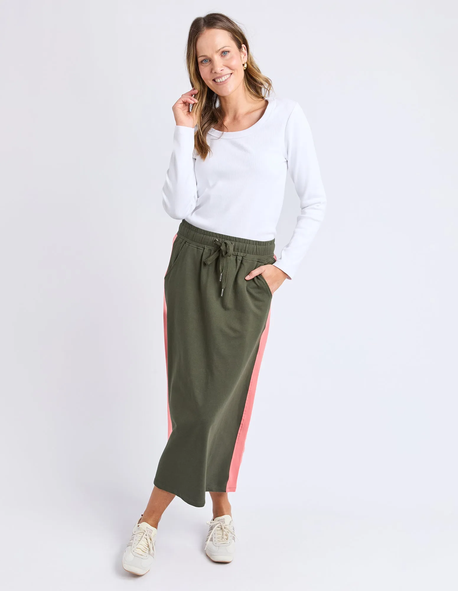 Sloane Fleece Skirt Basil sold by Elm Lifestyle product image thumbnail 2